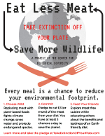Earth-friendly Diet flyer